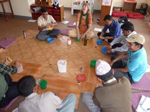 Some 
practical sessions at ECEC ( Early Childhood Education Centre)