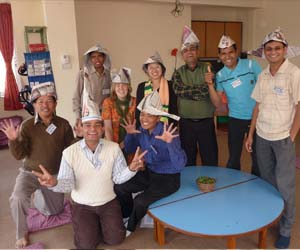 Some 
practical sessions at ECEC ( Early Childhood Education 
Centre)