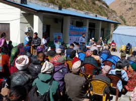 First mental health camp in Rukum East