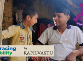 Embracing Disability in Kapilvastu - Story of Amit
