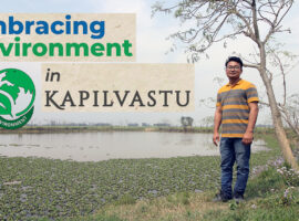 Embracing Environment in Kapilvastu - Pond Restoration