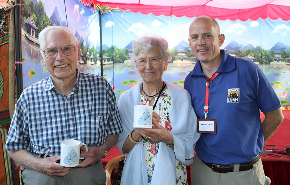 This was Carl and Betty’s last visit to Nepal in 2013. Photo taken during UMN’s staff celebration with Dr Mark Galpin, former Executive Director of UMN.
