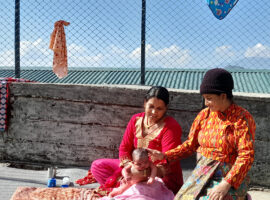 Winter sun and care for newborns