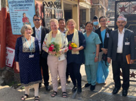 Norwegian Ambassador visits Tansen hospital!