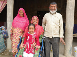 Wheelchair brings freedom