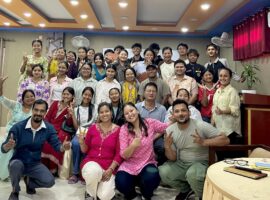 Young people leading change