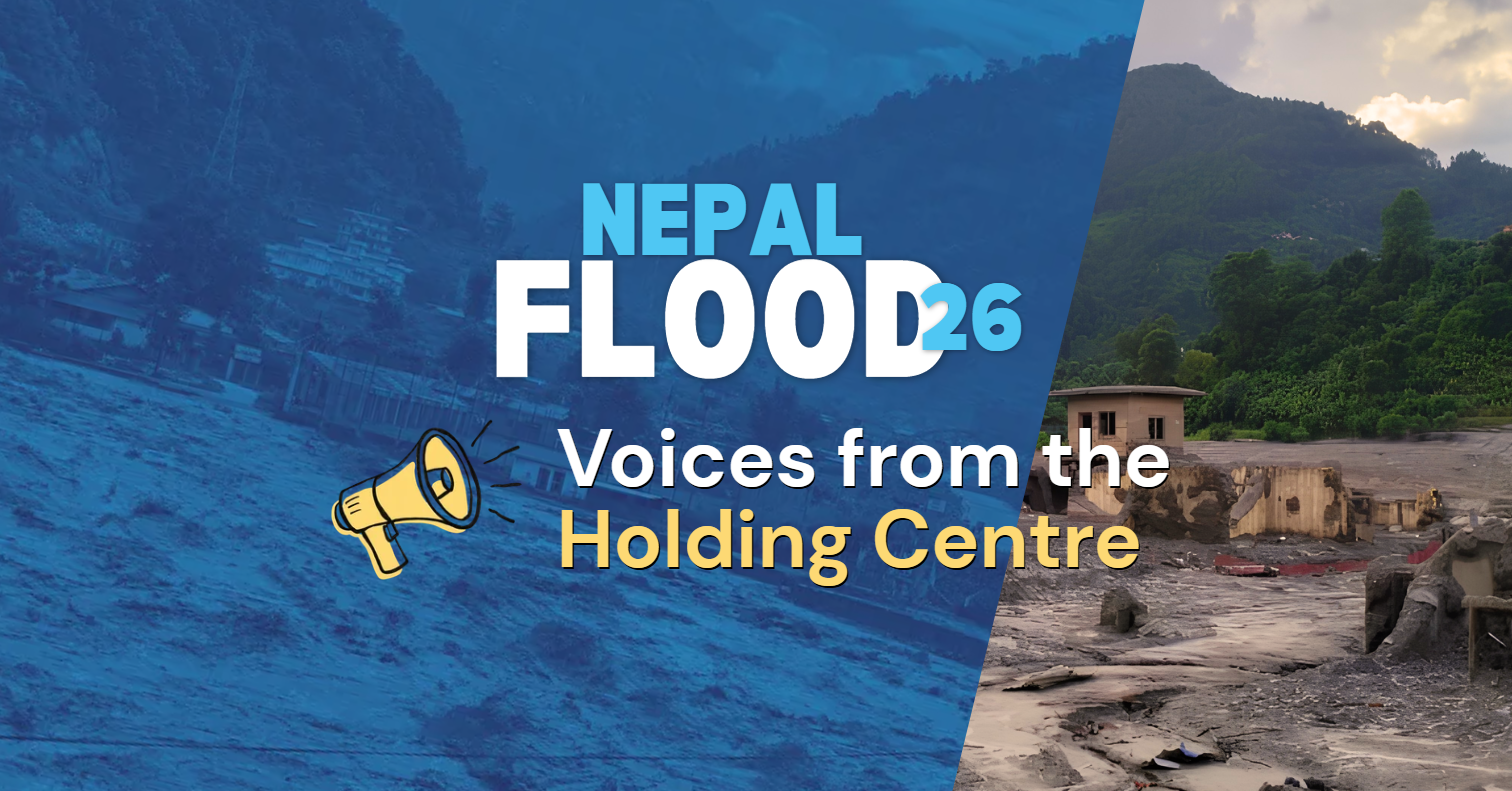 Listen to the voices from the holding centre