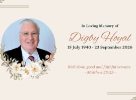 In Memory of Dr Digby Hoyal