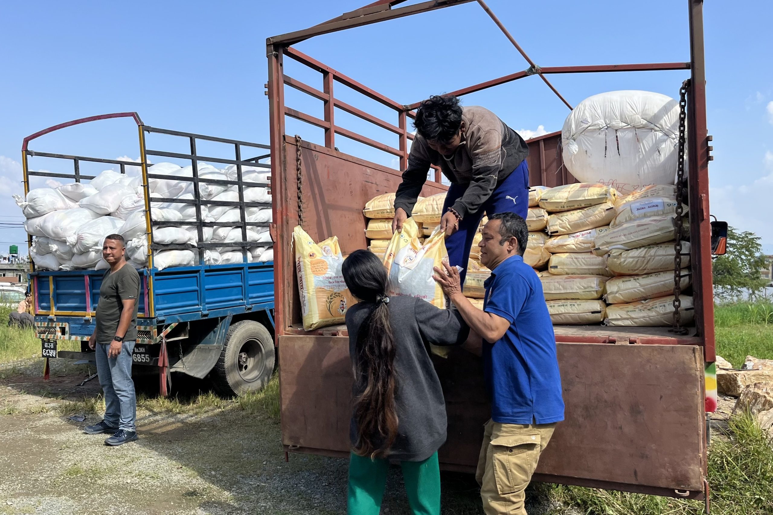 Bringing relief to families displaced from Rasuwa