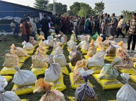 Responding to flooding in Saptari